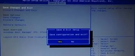 BIOS beállításokat a számítógép vagy laptop BIOS segédprogram módosítások elvetése, a fogyatékkal élő és engedélyezve