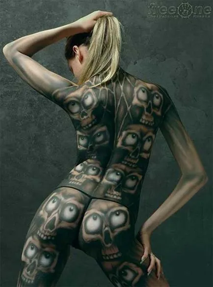Egy kicsit a body art - a móka!