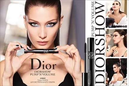 Az új szempillaspirál Diorshow pump'n'volume Dior - hírek - márkák Ile de Beauté - Il De Bote