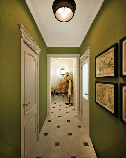 Tapéta a terem - teszik ki az elme (vizuálisan bővíteni a teret) Tapéta a terem - teszik ki az elme