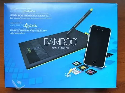 Áttekintés grafikus tábla Wacom Bamboo Pen & amp; érintés