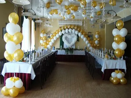Léggömböt születésnap, esküvő, az utolsó hívás, vagy más kimeneti