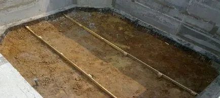 Az alap a pince - épület egy emeleten az alagsorban egy családi ház (pince) Az alap a pince - épület emeletén az alagsorban egy magánlakás