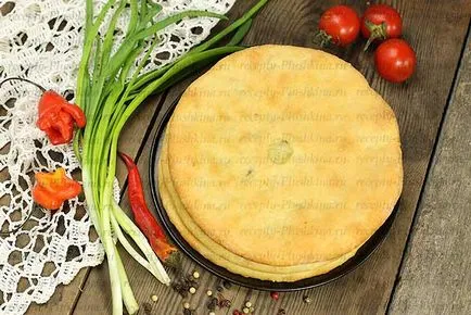 Oszét piték - receptek lépésről lépésre fotók