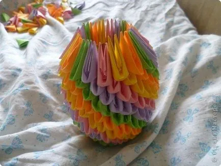 Origami háromszög modulok papír rendszerek kezdőknek és video tutorials (modulok) Origami háromszög modulok a rendszer a papír a kezdők és a video tutorials