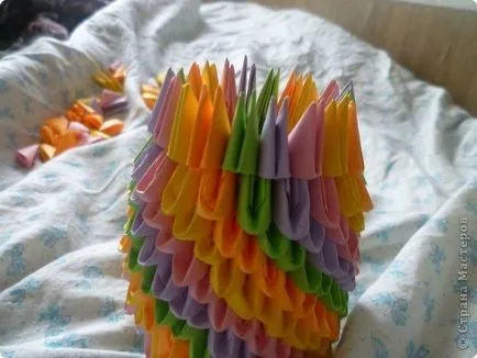 Origami háromszög modulok papír rendszerek kezdőknek és video tutorials (modulok) Origami háromszög modulok a rendszer a papír a kezdők és a video tutorials
