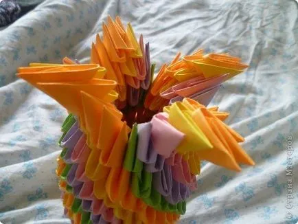 Origami háromszög modulok a rendszer a papír kezdőknek és video tutorials (origami) Origami háromszög modulok a rendszer a papír a kezdők és a video tutorials