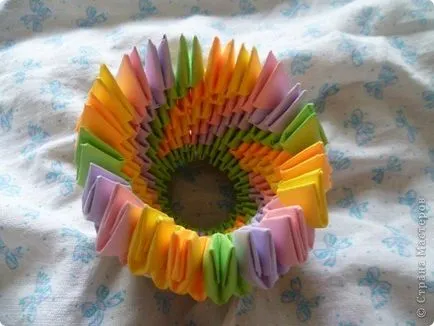 Origami háromszög modulok papír rendszerek kezdőknek és video tutorials (origami háromszög modulok) Origami háromszög modulok a rendszer a papír a kezdők és a video tutorials