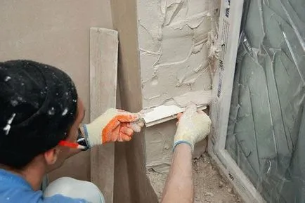 Lejtők műanyag ablakok a kezüket minden jobb, és hogyan lehet a telepítés és befejező