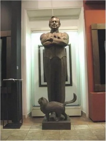 Műemlékek macskák és macskák