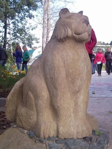 Műemlékek macskák és macskák