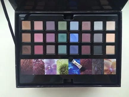Palette (kiépítés) smink Yves Rocher (Iv ROSHE) felülvizsgálata és Swatch, ilovejars