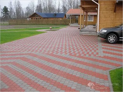 Parkolás a ház saját kezével -, hogyan lehet a parkolást fotó (z) Parkolás a ház saját kezével -, hogyan lehet egy parkoló Photo