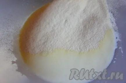 Sütemények sült burgonyával (a tészta élesztő nélkül) - recept fotókkal