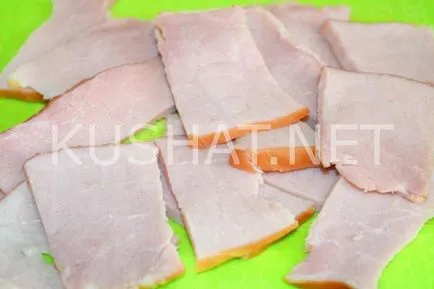 Pizza sonka, sajt és paradicsom