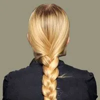 Weave zsinórra közepes haj is, lépésről lépésre (a teljes hossza a haj) Weave zsinórra közepes haj is, lépésről lépésre