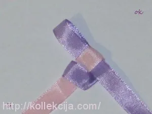 Szatinszövésű fonat szalagok (copf) Fonó varkocsba szatén szalagokkal
