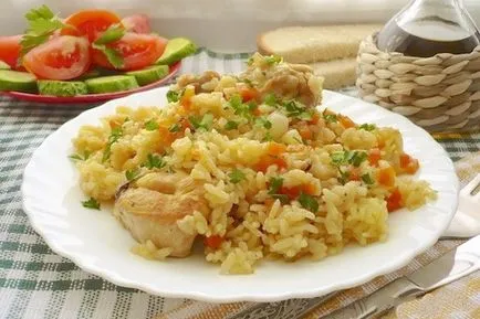Pilaf sertés - sertés receptek pilaf -, hogyan kell elkészíteni rendesen