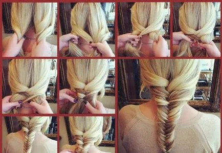 Weave zsinórra közepes haj 8 Simple frizura (haj) Weave zsinórra közepes haj 8 Simple frizurák