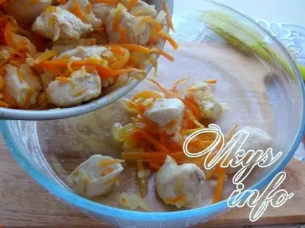 Pilaf csirkét a sütőbe recept fényképpel (csirke) Pilaf csirkét a sütőbe recept egy fotó
