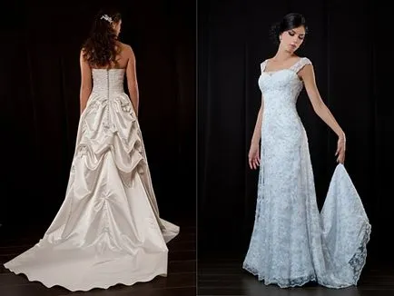 Dress egy vonat, hogyan kell kiválasztani, és viselni a fotó (fotók) Dress egy vonat, hogyan kell kiválasztani, és viselni a fotó