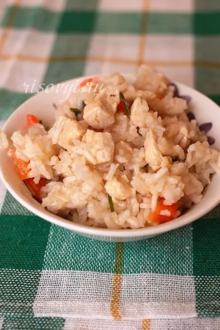 Pilaf csirkét a sütőbe receptek