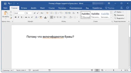 Miért Szó evett betűk