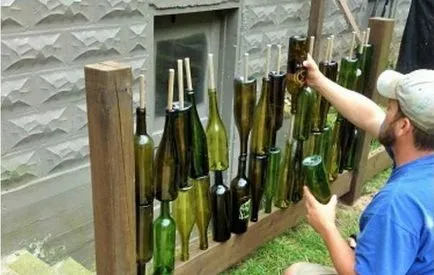 Üvegből készült palackok - 40 ötleteket, amelyek palackok