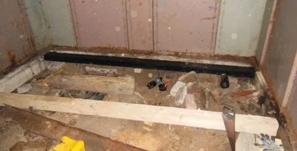 Az emeleten a garázsban, hogyan lehet egy fa padló a kezüket, lépésről lépésre