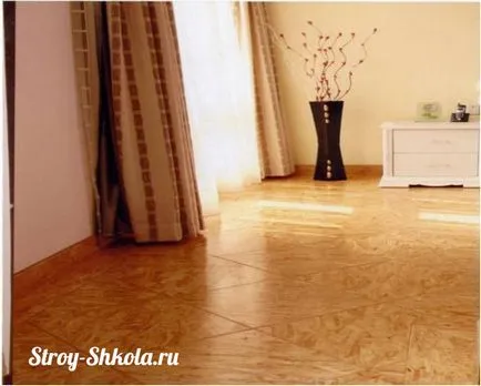 Floor kezével - az iskola épületében készség