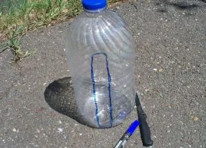 Malacok műanyag palackok