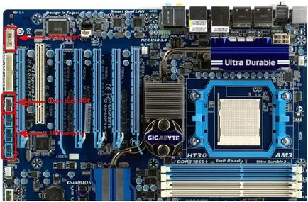csatlakozók PC