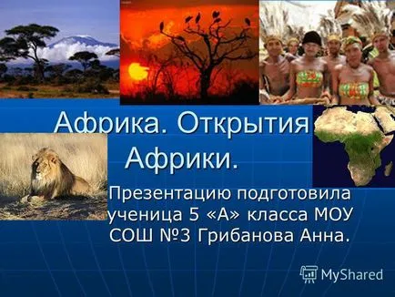 Előadás-Afrika