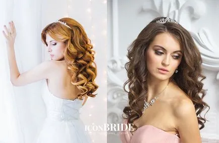 Frizura a tiara, iconbride