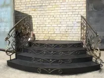 Side veranda fém kezüket, fotó gyártási utasításokat, hogyan kell csinálni