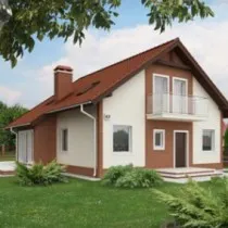 Projektek falusi házak gazdaság-osztály kis és nagy, a tetőtérben és anélkül (projektek) Projektek vidéki házak gazdaság-osztály kis és nagy, tetőtér nélkül