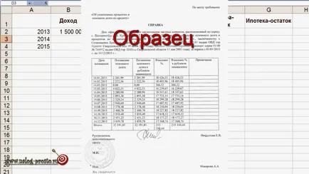 3. példa nyilatkozat formájában ndfl jelzáloghitel-kamatok