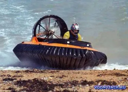 Project rajzok és hajóval légpárnás