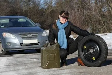 Ellenőrzés az autót, mielőtt hosszú útra