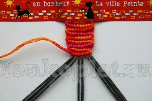 Cum de a începe și a termina Baubles drepte tesut bomboane, fenkoplot (tesut) Cum de a începe și a termina Baubles drepte tesut bomboane, fenkoplot