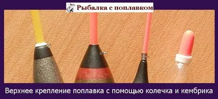 Cum de a stabili plutească pe o linie de pescuit (linia de pescuit) Cum de a stabili plutească pe o linie de pescuit