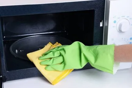 Așa cum este ușor să se spele cu microunde eficient și metode accesibile (spălare) Așa cum este ușor să se spele cuptorul cu microunde metode eficiente și disponibile