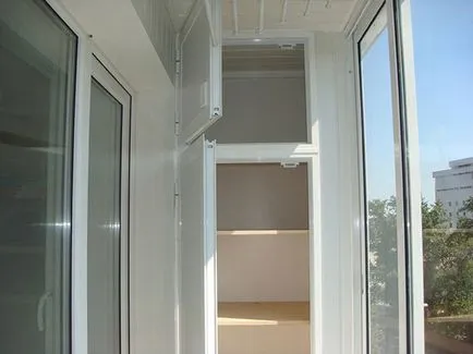 Cum sa faci un dulap frumos pe balcon cu pasul lui mâini cu pas, cu fotografii