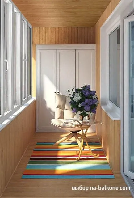 Cum sa faci un dulap frumos pe balcon (26 poze)