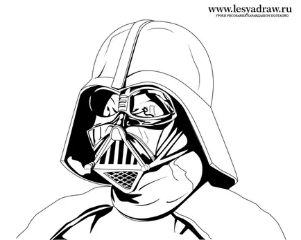Cum de a desena etape creion Darth Vader - lecții de desen - utile cu privire la artsphera (DART) Cum de a desena etape creion Darth Vader - lecții de desen - utile cu privire la artsphera