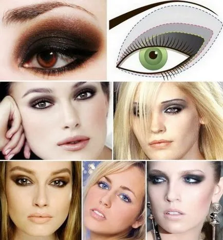 Cum de a face până la ochi „Smokey de gheață“ pași (ochi tehnica de „Smokey) Cum să picteze ochi „Smokey Eyes“ pas cu pas