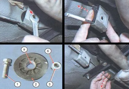 Cum se elimină frâna de mână (frâna de parcare) VAZ-2106