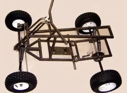 Cum sa faci casa 4x4 ATV-uri de la motociclete Ural cu desene mâinile sale, fotografii și video