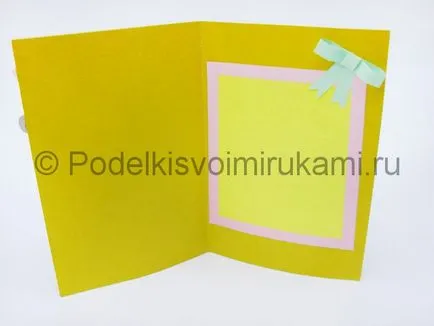 Cum sa faci o felicitare la bunica ei cu mâinile lor