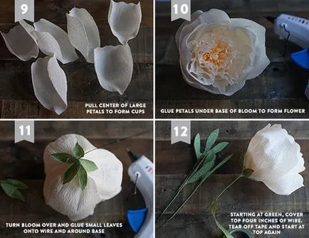 Cum sa faci un decor pe masina de nunta cu mâinile (foto)